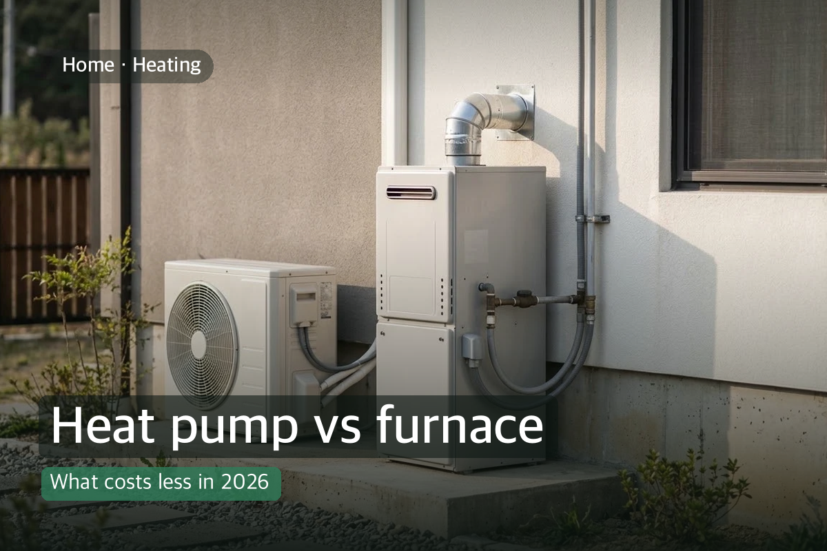 Heat Pump vs Furnace in 2026: What Costs Less